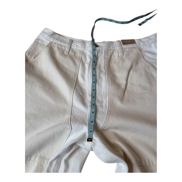 Madewell The '90s Straight Jean: Two-Tone Workwear Edition Plus Size 33 NEW - Picture 15 of 16